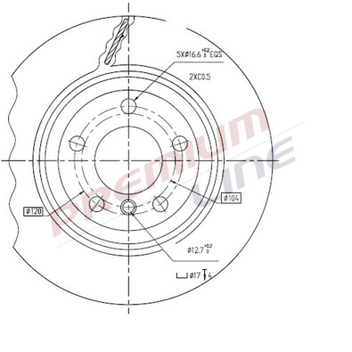 T24_COPPIA DISCHI FRENO DIAM 320 VENTILATO