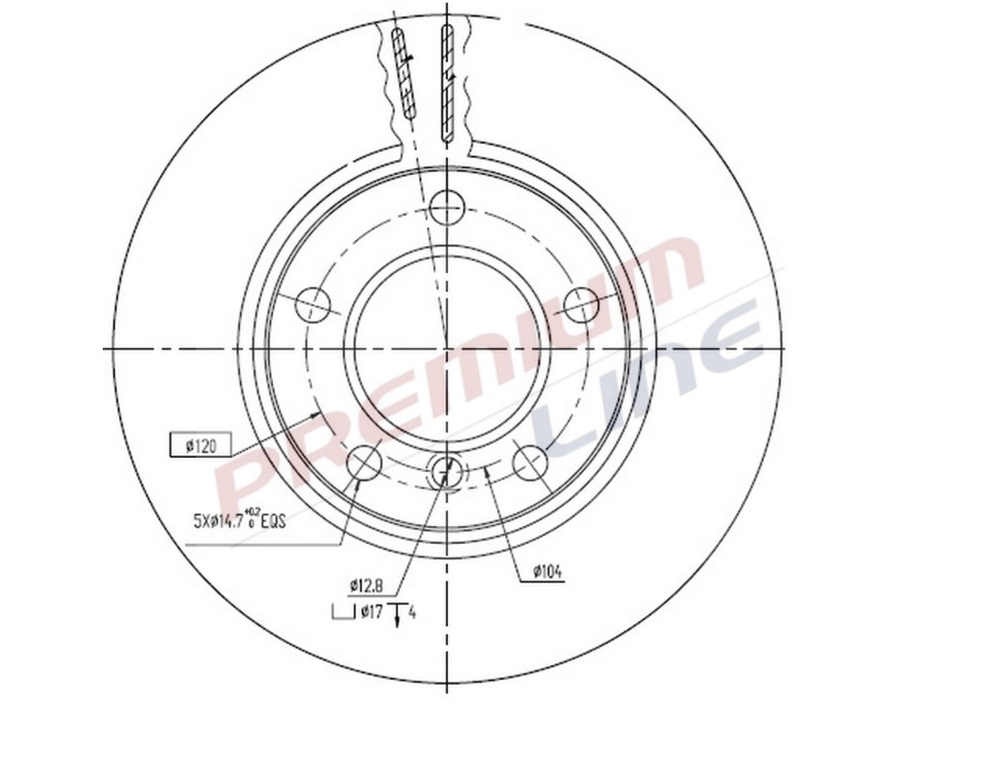 T24_COPPIA DISCHI FRENO DIAM 284 VENTILATO