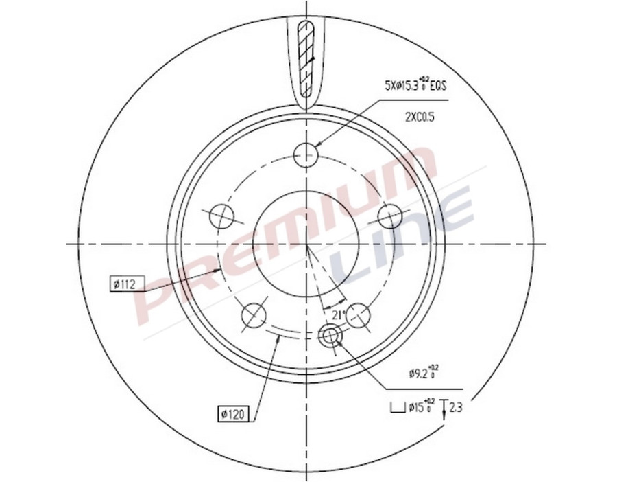 T24_COPPIA DISCHI FRENO DIAM 288 VENTILATO