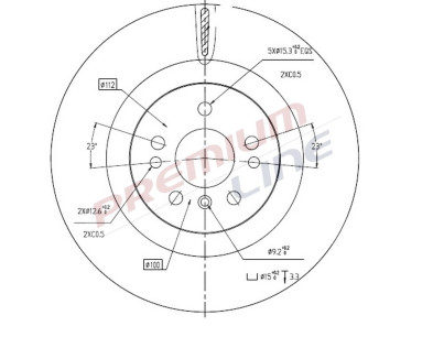 T24_COPPIA DISCHI FRENO DIAM 350 VENTILATO