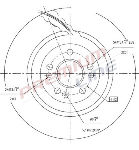 T24_COPPIA DISCHI FRENO DIAM 345 VENTILATO