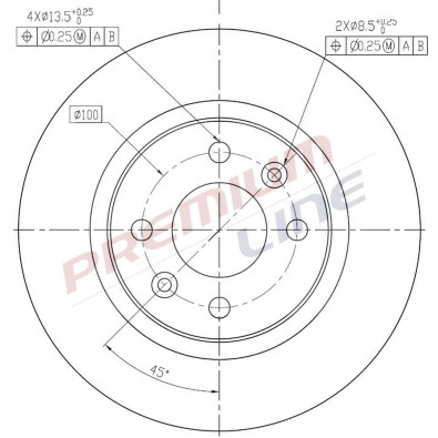 T24_COPPIA DISCHI FRENO DIAM 259 PIENO