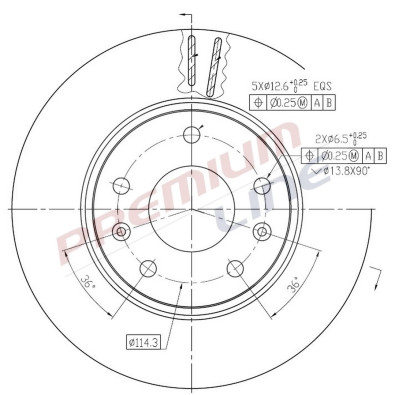 T24_COPPIA DISCHI FRENO DIAM 277 VENTILATO