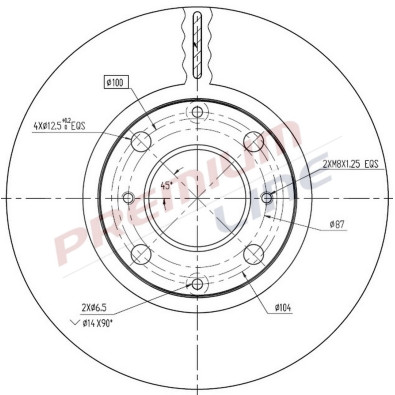 T24_COPPIA DISCHI FRENO DIAM 240 VENTILATO