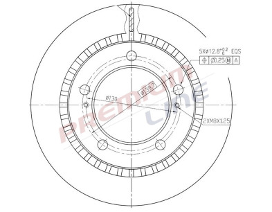 T24_COPPIA DISCHI FRENO DIAM 287 VENTILATO
