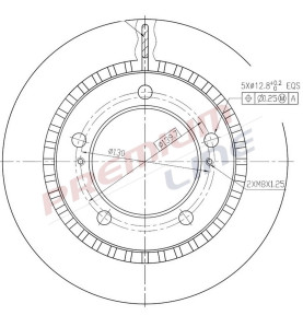 T24_COPPIA DISCHI FRENO DIAM 287 VENTILATO