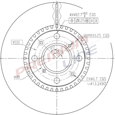 T24_COPPIA DISCHI FRENO DIAM 252 VENTILATO
