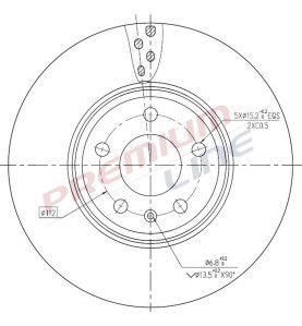 T24_COPPIA DISCHI FRENO DIAM 314 VENTILATO