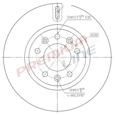 T24_COPPIA DISCHI FRENO DIAM 280 VENTILATO