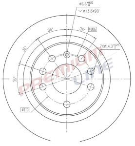 T24_COPPIA DISCHI FRENO DIAM 278 PIENO