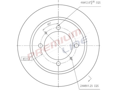 T24_COPPIA DISCHI FRENO DIAM 260 PIENO