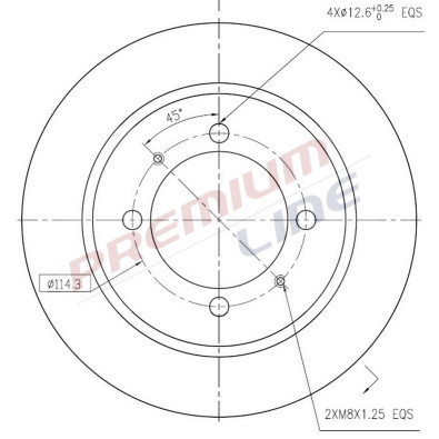 T24_COPPIA DISCHI FRENO DIAM 260 PIENO