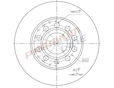 T24_COPPIA DISCHI FRENO DIAM 256 PIENO