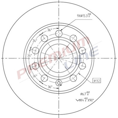 T24_COPPIA DISCHI FRENO DIAM 256 PIENO