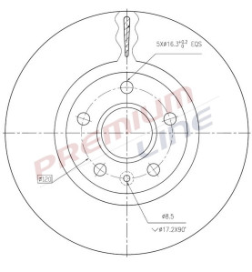 T24_COPPIA DISCHI FRENO DIAM 321 VENTILATO