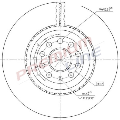 T24_COPPIA DISCHI FRENO DIAM 345 VENTILATO