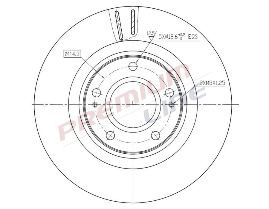 T24_COPPIA DISCHI FRENO DIAM  294 VENTILATO