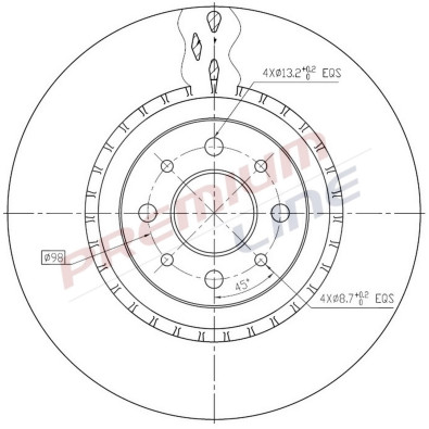 T24_COPPIA DISCHI FRENO DIAM  305 VENTILATO