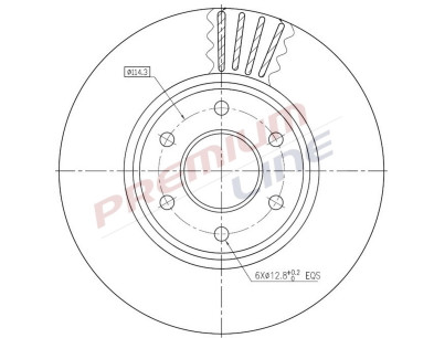 T24_COPPIA DISCHI FRENO DIAM  296 VENTILATO