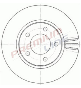 T24_COPPIA DISCHI FRENO DIAM  281 VENTILATO
