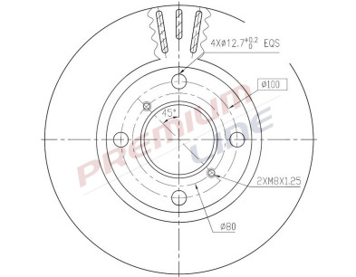T24_COPPIA DISCHI FRENO DIAM  231 VENTILATO
