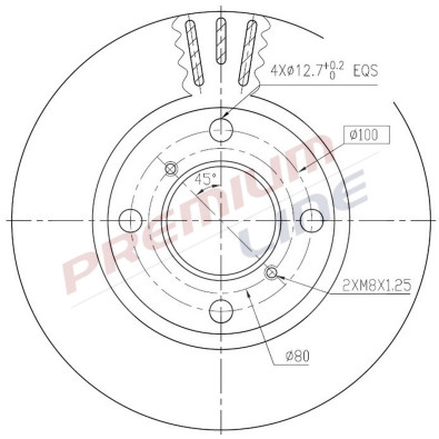 T24_COPPIA DISCHI FRENO DIAM  231 VENTILATO