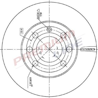 T24_COPPIA DISCHI FRENO DIAM 239 VENTILATO