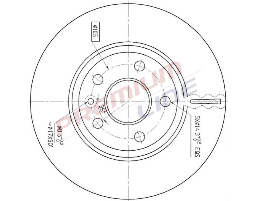 T24_COPPIA DISCHI FRENO DIAM  276 VENTILATO
