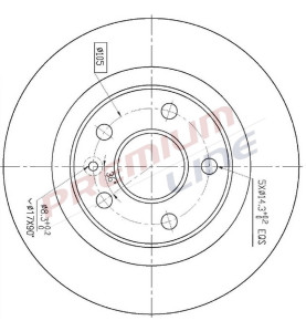 T24_COPPIA DISCHI FRENO DIAM  268 PIENO