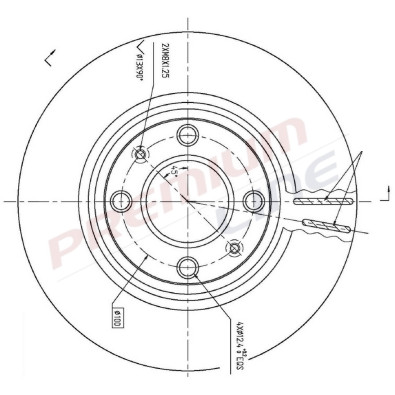 T24_COPPIA DISCHI FRENO DIAM  256 VENTILATO