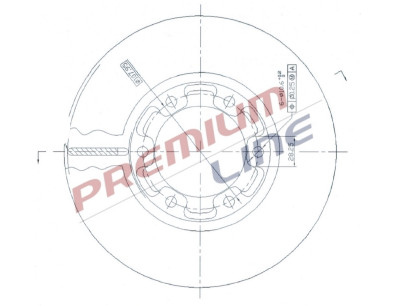 T24_COPPIA DISCHI FRENO DIAM 255 VENTILATO