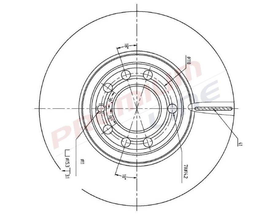 T24_COPPIA DISCHI FRENO DIAM 276 PIENO