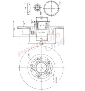 T24_COPPIA DISCHI FRENO DIAM 280 PIENO
