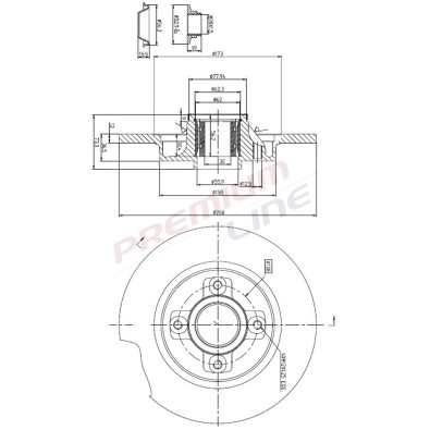 T24_COPPIA DISCHI FRENO DIAM 268 PIENO