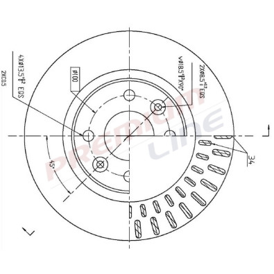 T24_COPPIA DISCHI FRENO DIAM 258 VENTILATO
