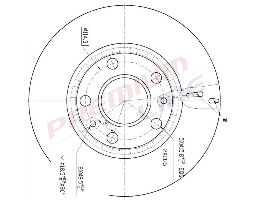 T24_COPPIA DISCHI FRENO DIAM 280 VENTILATO