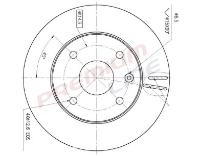 T24_COPPIA DISCHI FRENO DIAM  256 VENTILATO