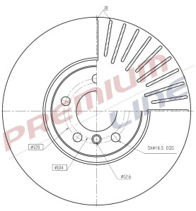 T24_COPPIA DISCHI FRENO DIAM 348 VENTILATO