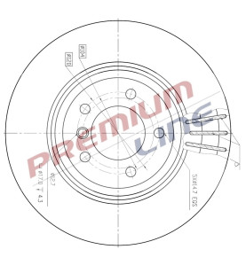 T24_COPPIA DISCHI FRENO DIAM 330 VENTILATO