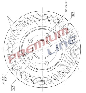 T24_COPPIA DISCHI FRENO DIAM  295 VENTILATO