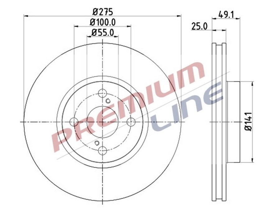 T24_COPPIA DISCHI FRENO DIAM 275 VENTILATO OE 4351202081