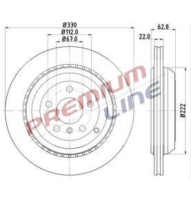 T24_COPPIA DISCHI FRENO DIAM  330 VENTIALTO OE 1644230612
