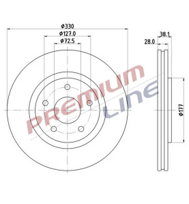 T24_COPPIA DISCHI FRENO DIAM 330 VENTILATO