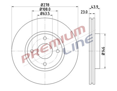 T24_COPPIA DISCHI FRENO DIAM 278 VENTILATO