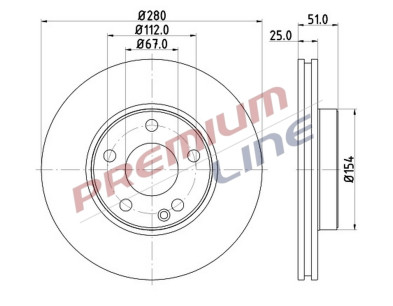 T24_COPPIA DISCHI FRENO DIAM 280 VENTILATO