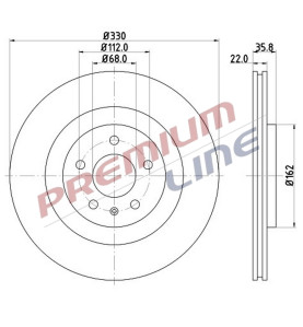 T24_COPPIA DISCHI FRENO DIAM 330 VENTILATO