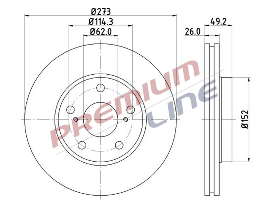 T24_COPPIA DISCHI FRENO DIAM 273 VENTILATO