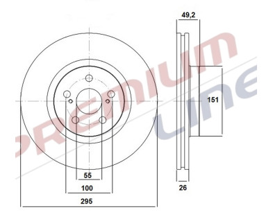 T24_COPPIA DISCHI FRENO DIAM 295 VENTILATO