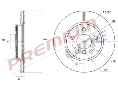 T24_COPPIA DISCHI FRENO DIAM 280 VENTILATO