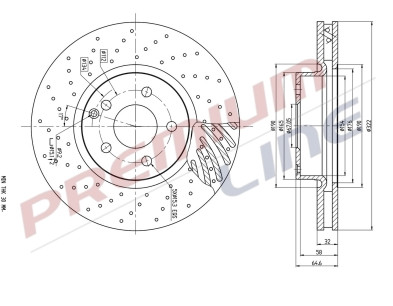 T24_COPPIA DISCHI FRENO DIAM  322 VENTILATO